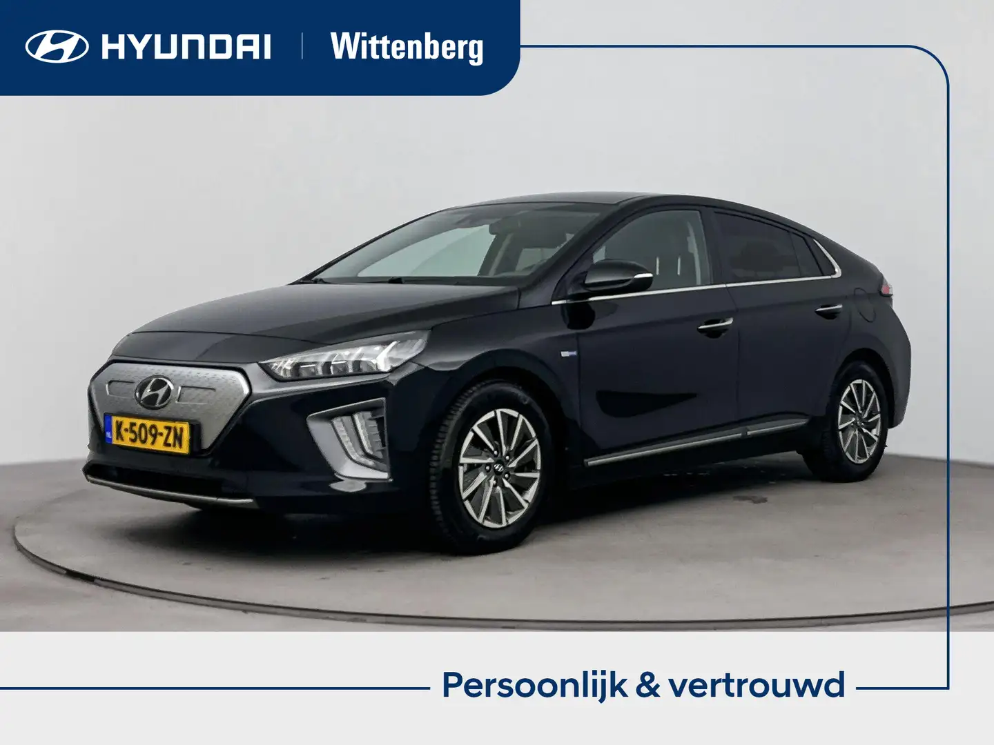 Hyundai IONIQ PREMIUM EV 38 kWh | CLIMA | CRUISE | CAMERA | NAVI Zwart - 1