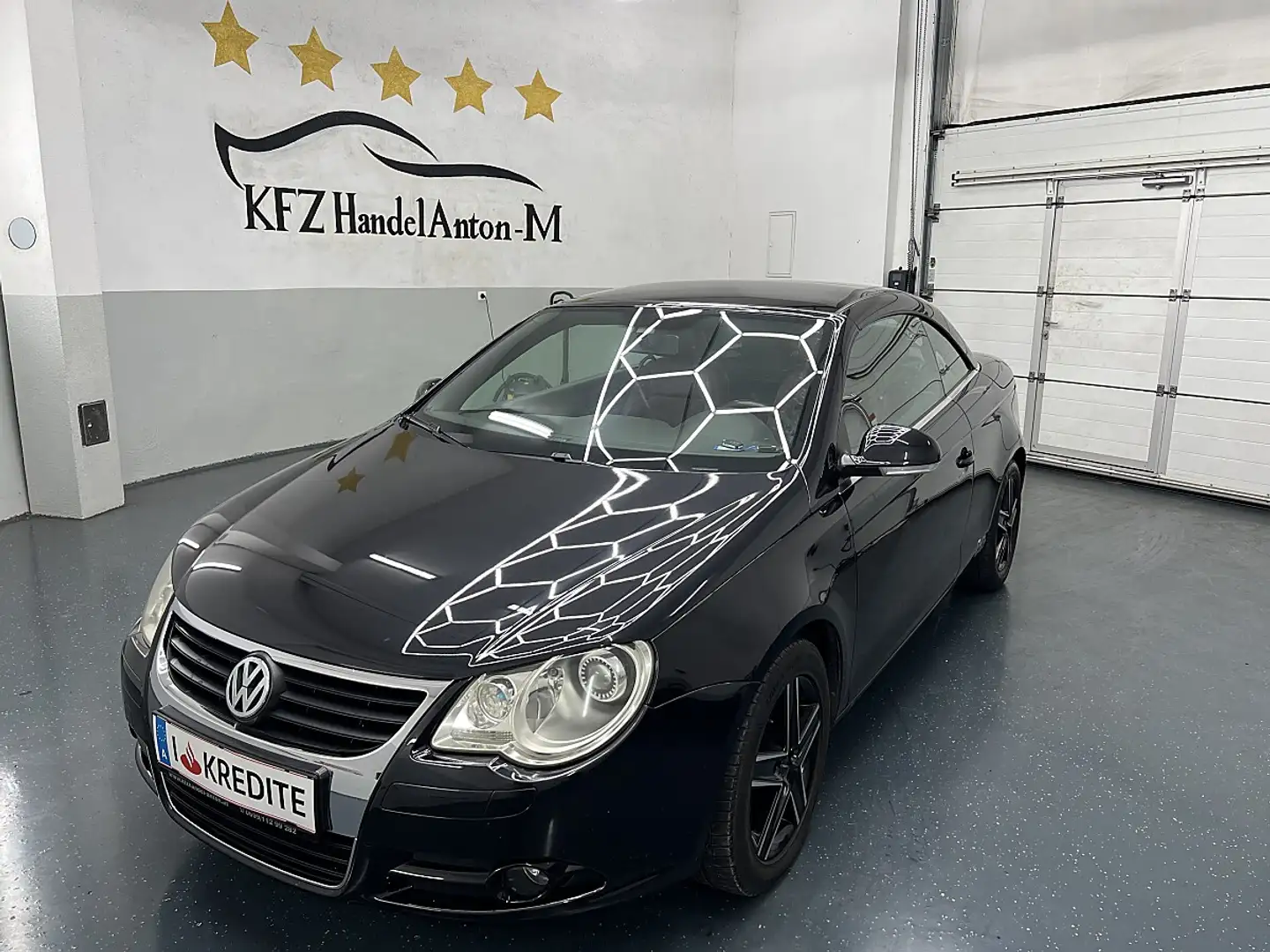 Volkswagen Eos 2.0 FSI * SOFORT FINANZIERUNG & EINTAUSCH MÖGLI... Schwarz - 1