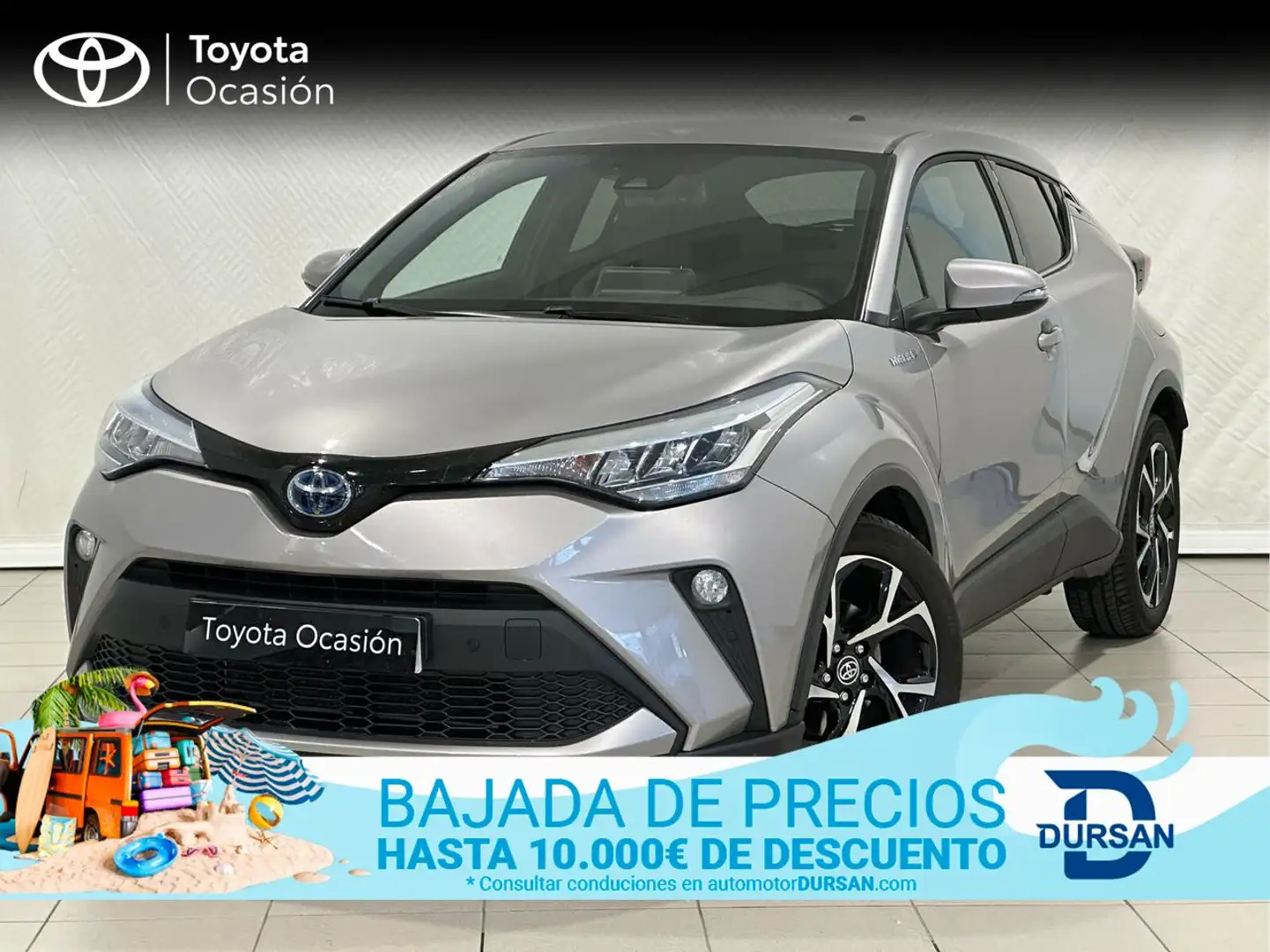 Toyota C-HR 2.0 180h Advance Weiß - 1