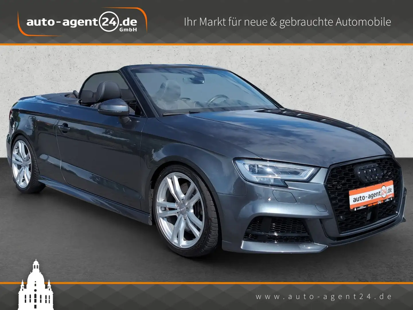 Audi S3 2.0 TFSI quattro /Matrix/B&O/ACC/Kopfheiz. Gris - 1