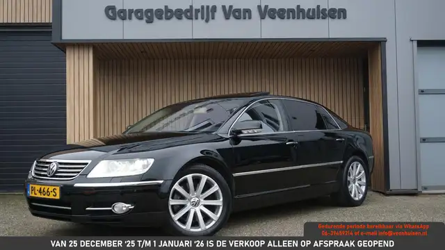 Volkswagen Phaeton 6.0 W12 450PK Long Individual Schuif/kanteldak Luc