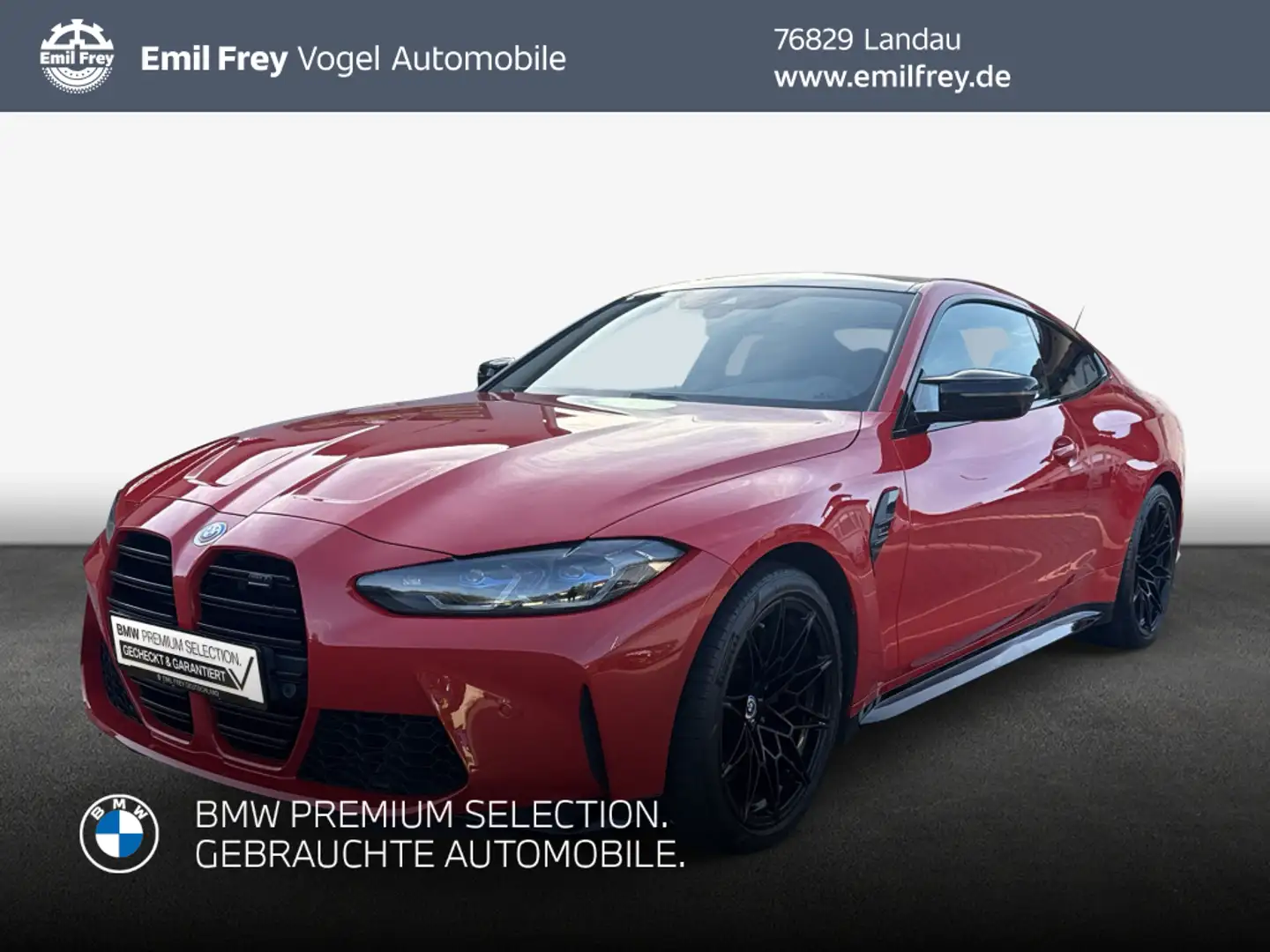 BMW M4 Competition Rouge - 1