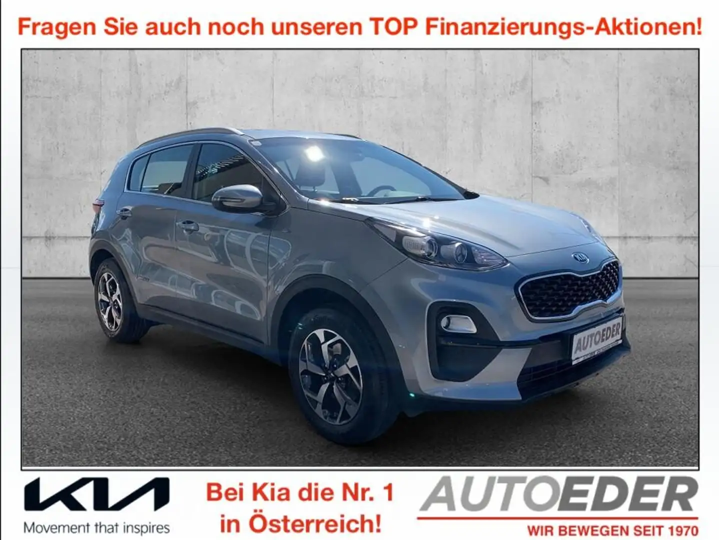 Kia Sportage 1,6 GDI GPF Silber Silber - 1