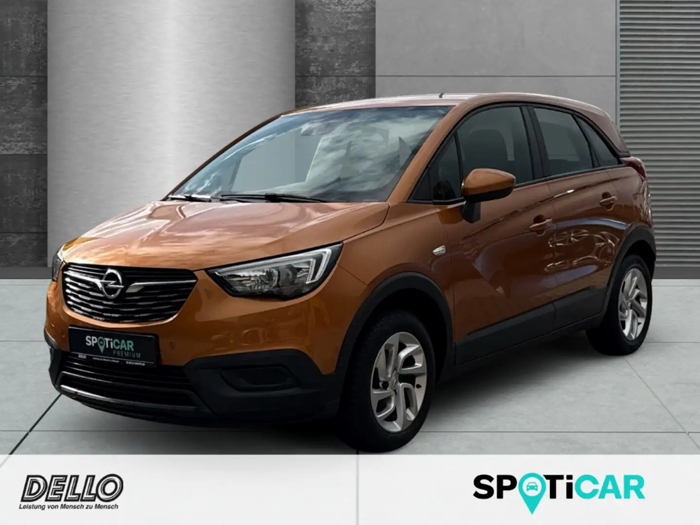Opel Crossland X 1.2 Turbo Edition Navi Apple CarPlay Android Auto Naranja - 1