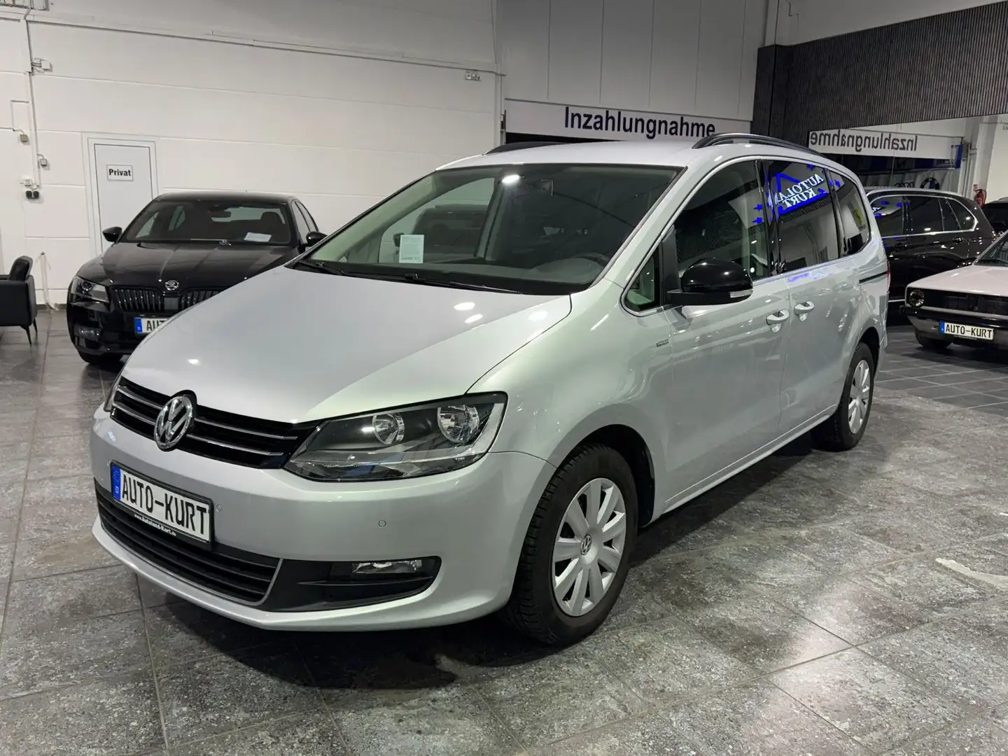 Volkswagen Sharan 1,4 TSI*Match*GRA*Shz*PDC*DSG*1.Hand Argent - 2