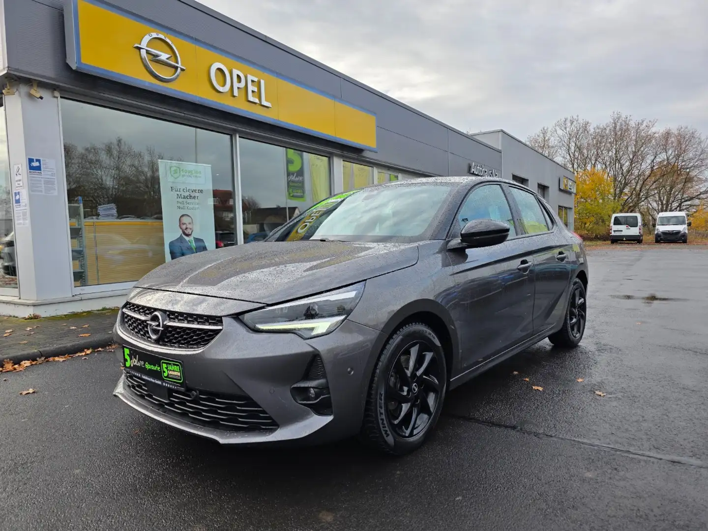 Opel Corsa GS Line 1.2 Inkl Inspektionspaket Big Deal Grau - 2