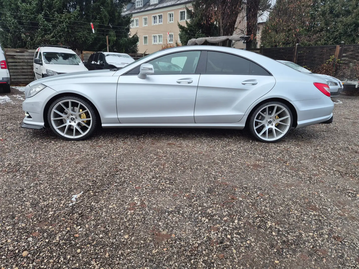 Mercedes-Benz CLS 350 CLS 350 BE AMG-LINE Sportpaket Silber - 2