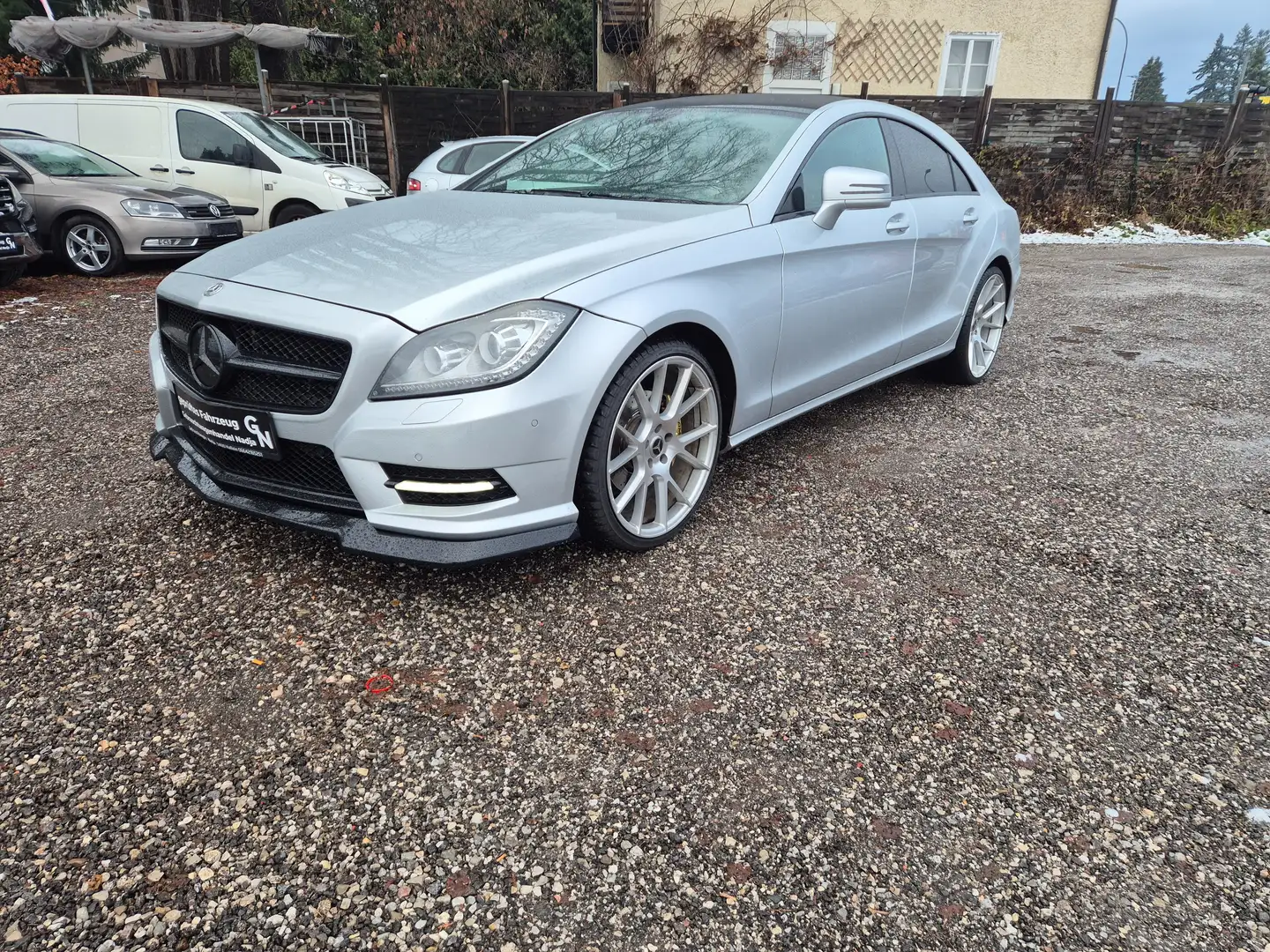 Mercedes-Benz CLS 350 CLS 350 BE AMG-LINE Sportpaket Silber - 1