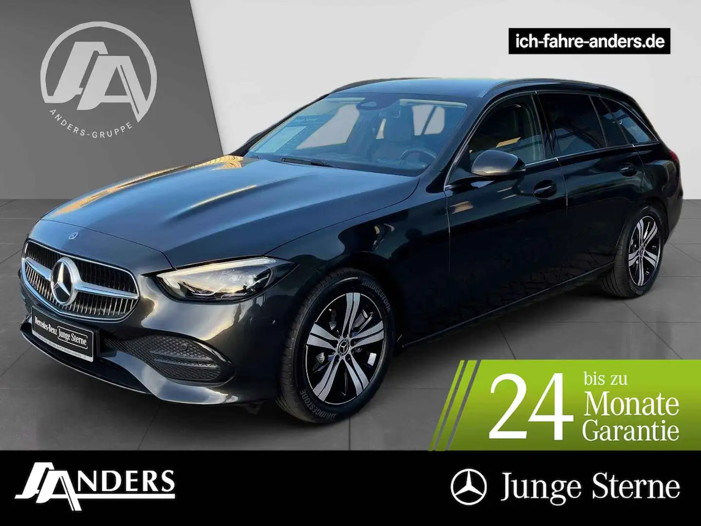 Mercedes-Benz C 220 d 4M T Avantgarde AdvPLus+LED+Kam+AHK+Memo Grau - 1