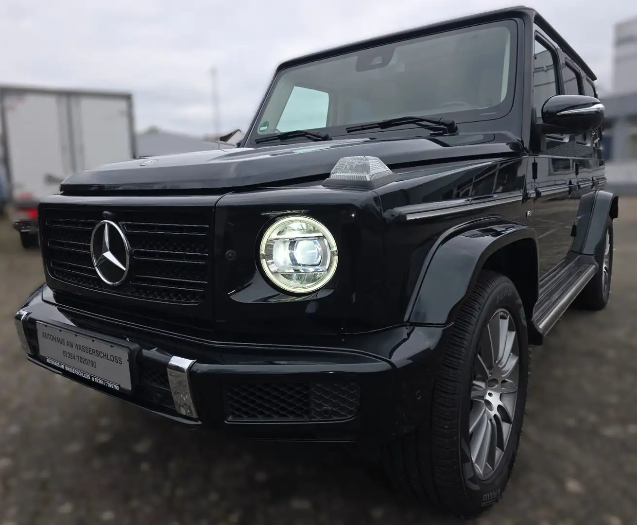 Mercedes-Benz G 500 *DESIGNO*BURME*LED*360*DIST*AMG*1HAND Schwarz - 1
