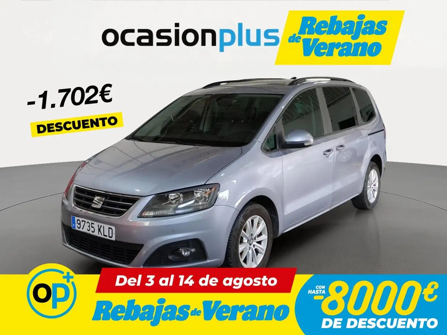 SEAT Alhambra 2.0TDI CR Eco. S&S Reference 150 Gris - 1