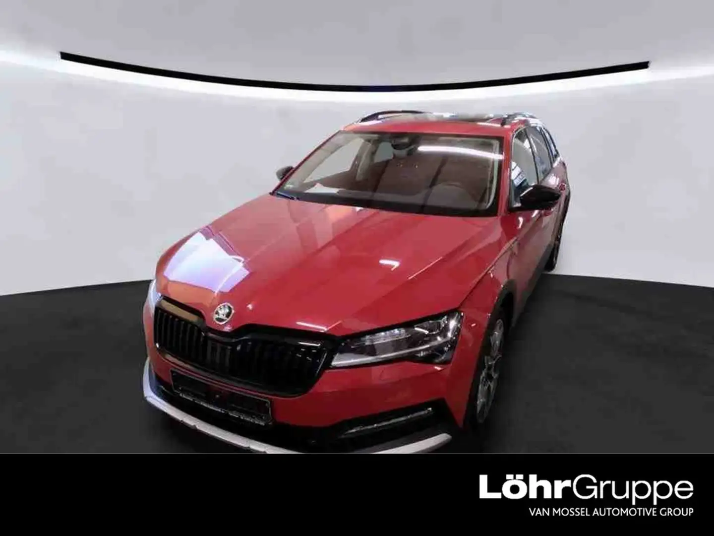 Skoda Superb Combi Scout 2.0 TSI DSG 4x4 Final Ed. Rot - 1