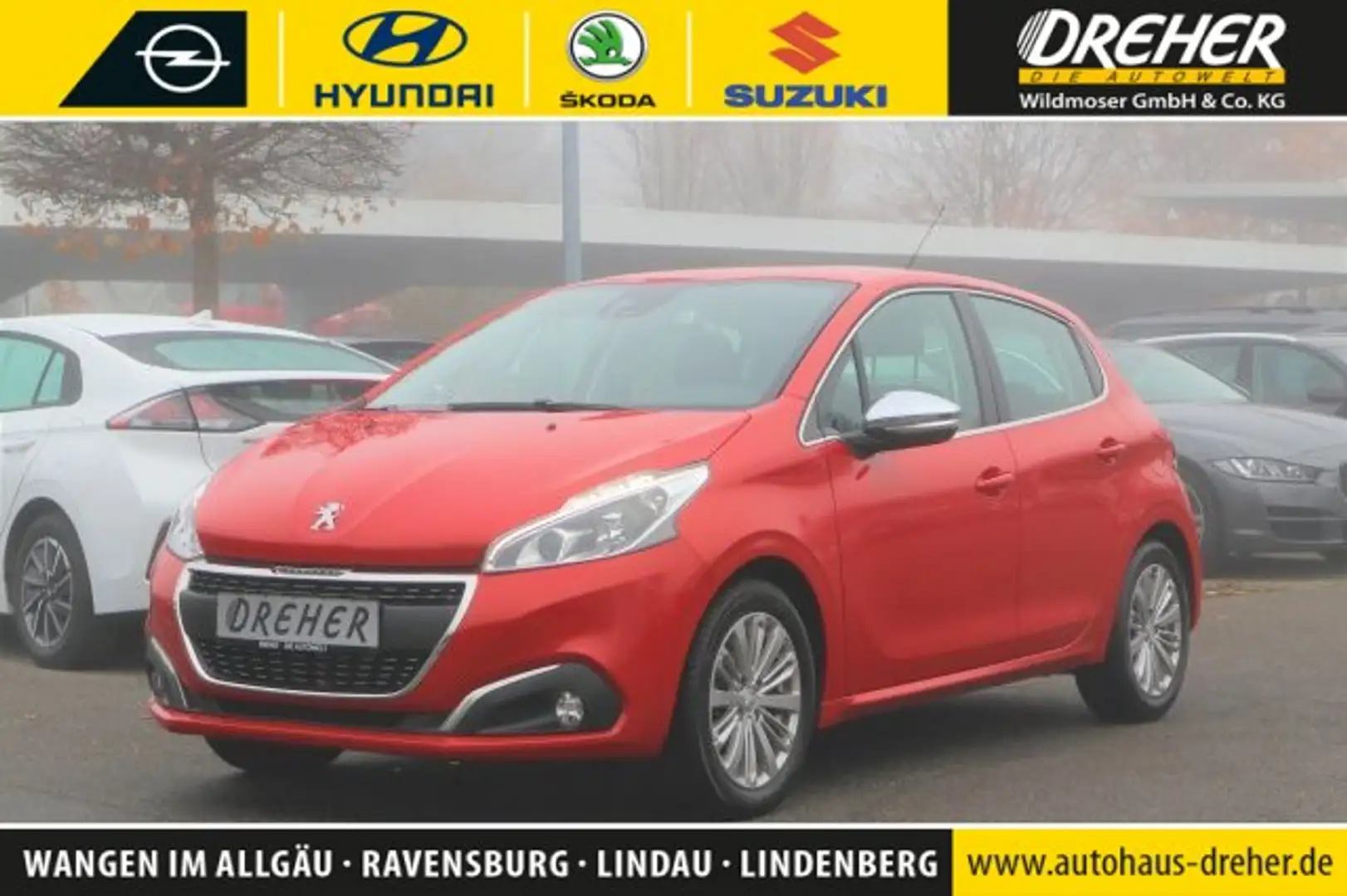 Peugeot 208 208 1.2 PureTech 82 Allure Navi/Klima/Bluetooth BC Orange - 1
