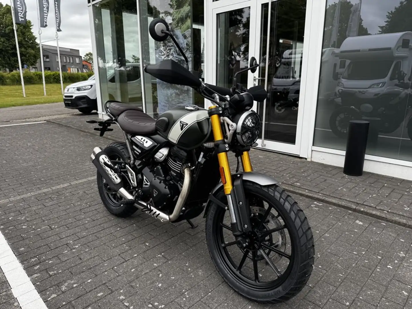 Triumph Scrambler 400 X Sofort Verfügbar Zöld - 2