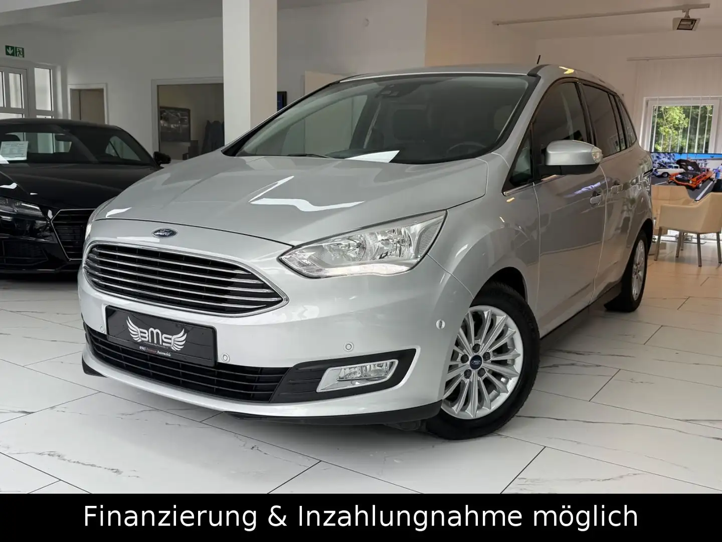 Ford Grand C-Max Grand C-MAX Titanium 7 Sitzer.Garantie 06,2026 Stříbrná - 1