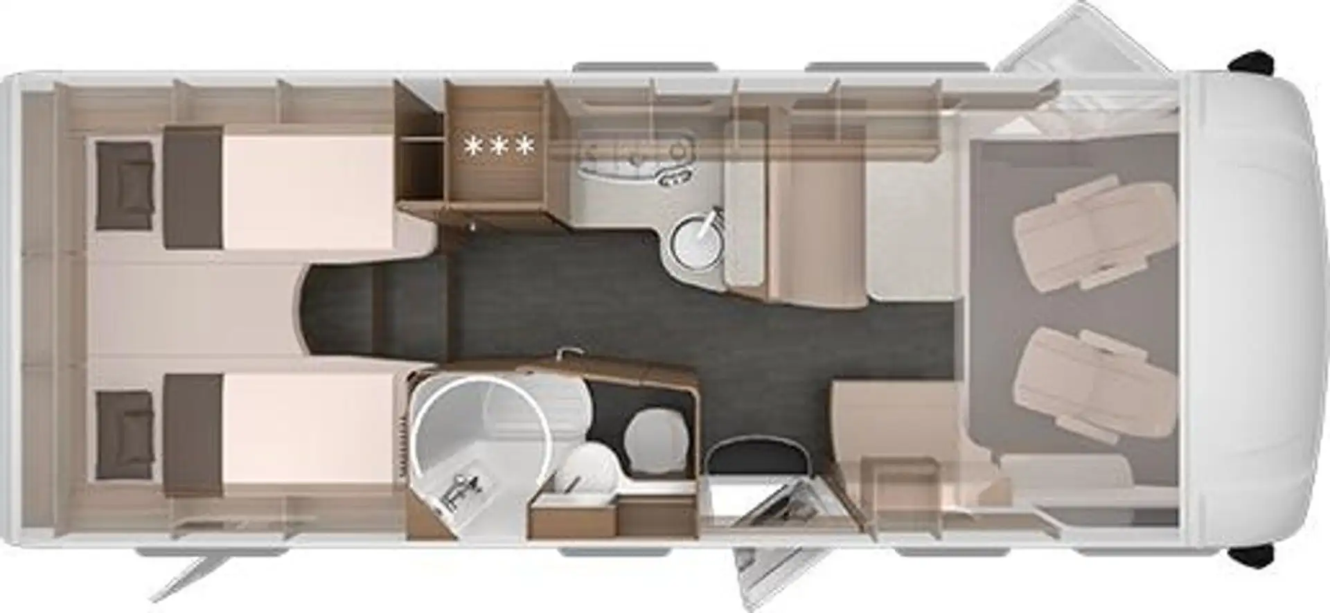 Knaus L!VE I 700 MEG Automatik,AHK,ALDE,2xTV,6 Pakete Blanc - 2