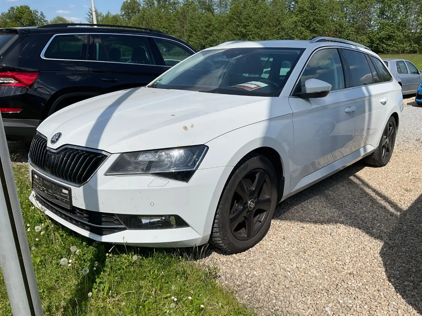 Skoda Superb Combi STYLE 2.0TDI 190PS.AHK.CANTON.KAMERA Білий - 2