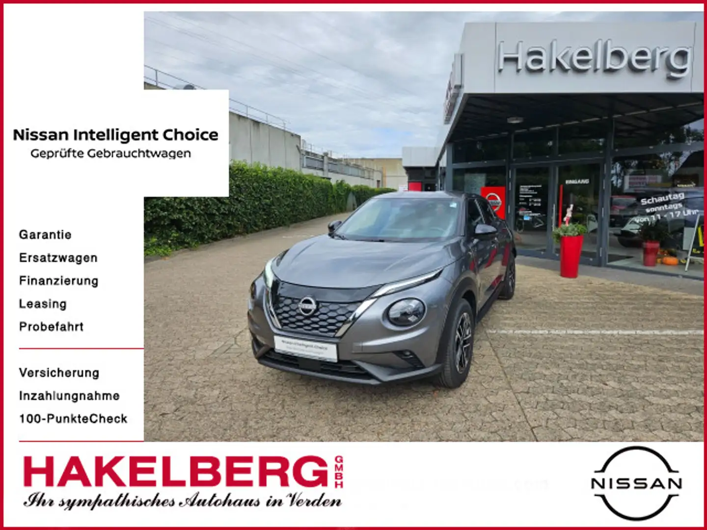 Nissan Juke 1.6 Hybrid N-Connecta Hybrid Grau - 1