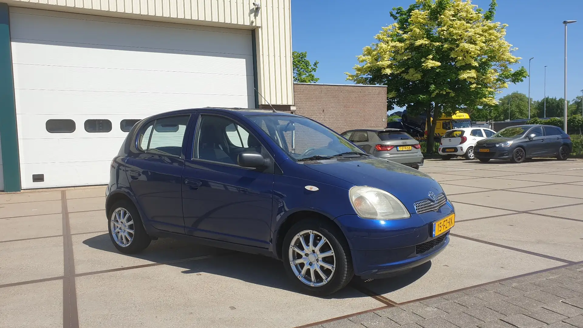 Toyota Yaris 1.0-16V VVT-i Terra 5deurs zuinige auto 174dkm NAP Azul - 1