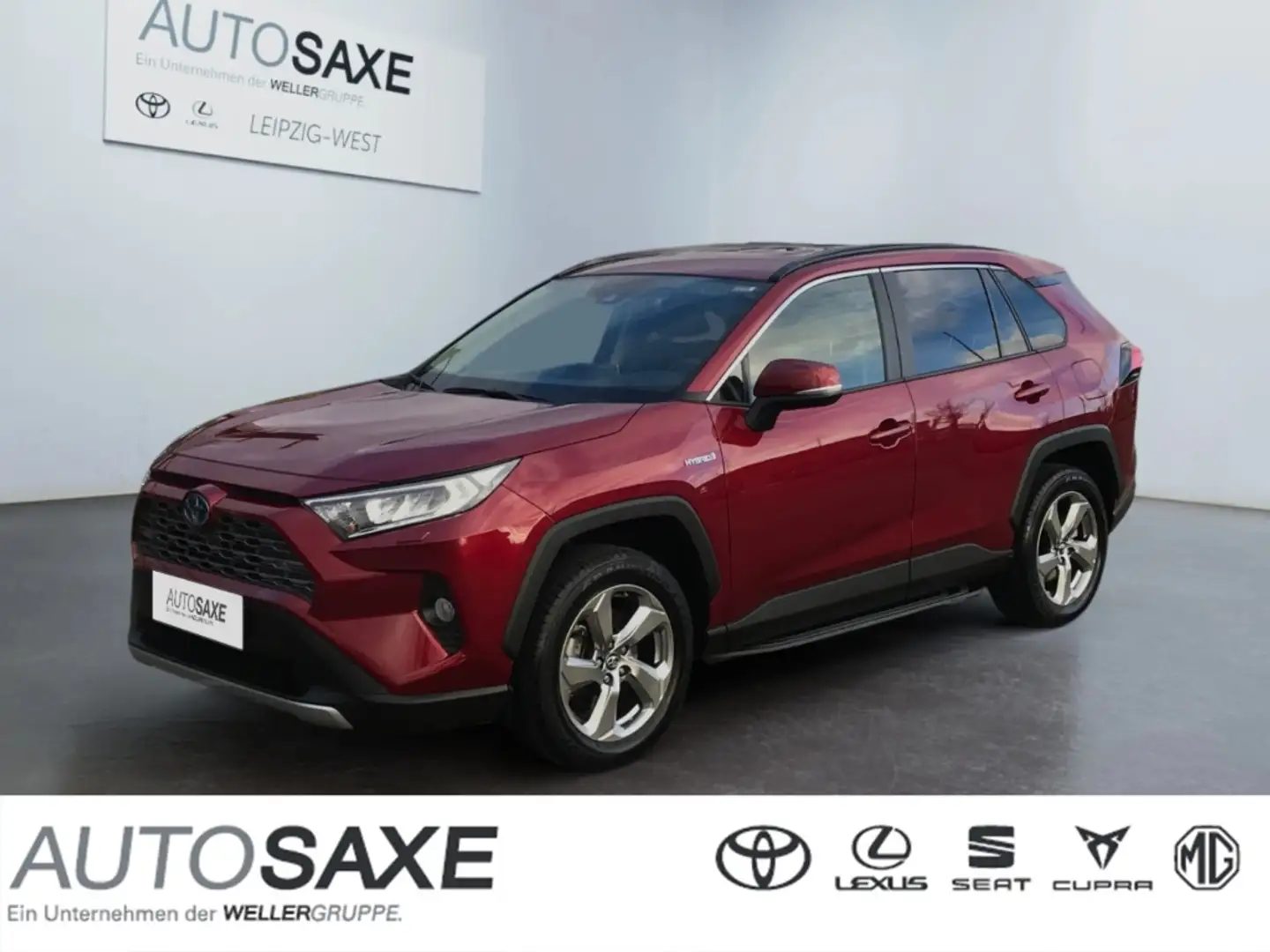 Toyota RAV 4 2.5 4x2 Hybrid Club *AHK*el Heck*Navi*TWA* Rot - 1