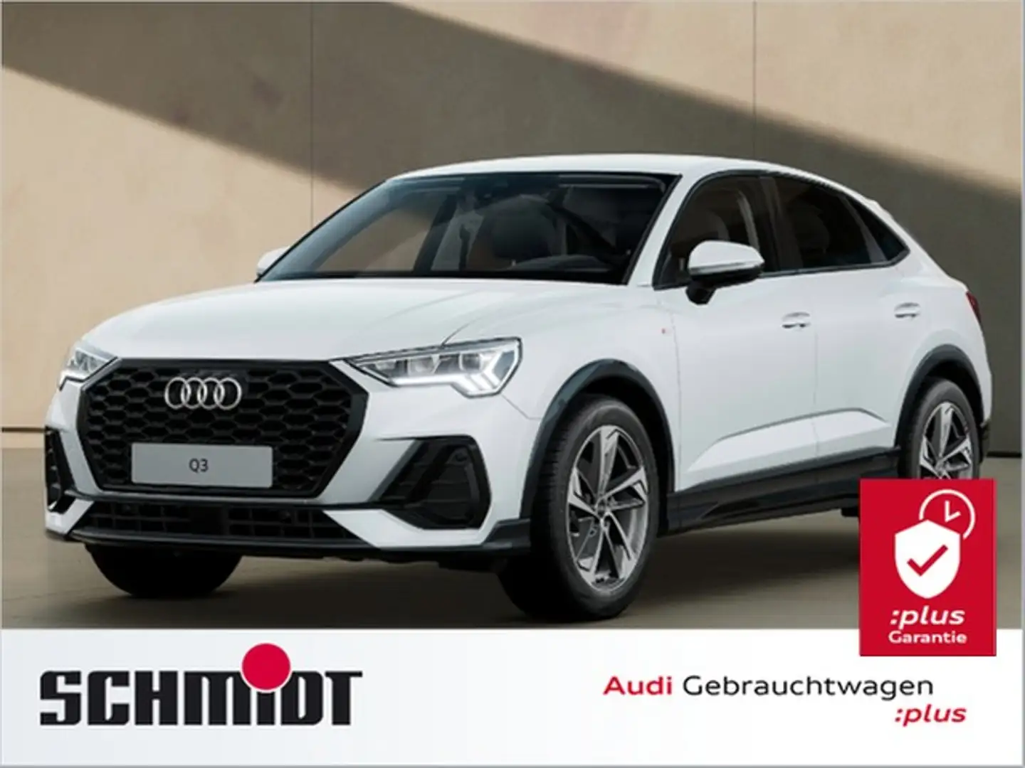 Audi Q3 Sportback 35 TFSI S line LM19 LM19 AHK LED Navi... Weiß - 1