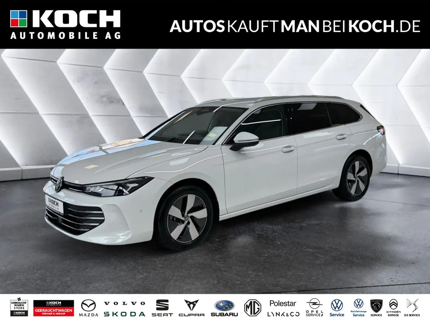 Volkswagen Passat Variant 1.5 eTSI DSG LED KAM SHZ LHZ ACC Weiß - 1