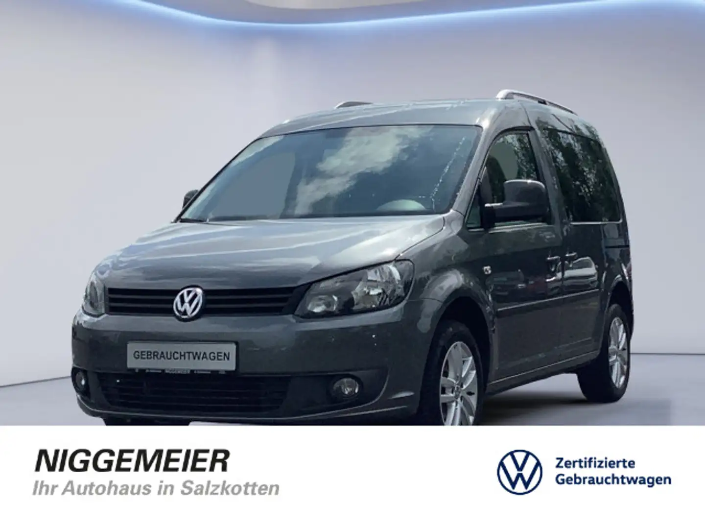 Volkswagen Caddy 1.2TSI TEAM KLIMA+TEMPOMAT+ALLWETTERR. Grau - 1