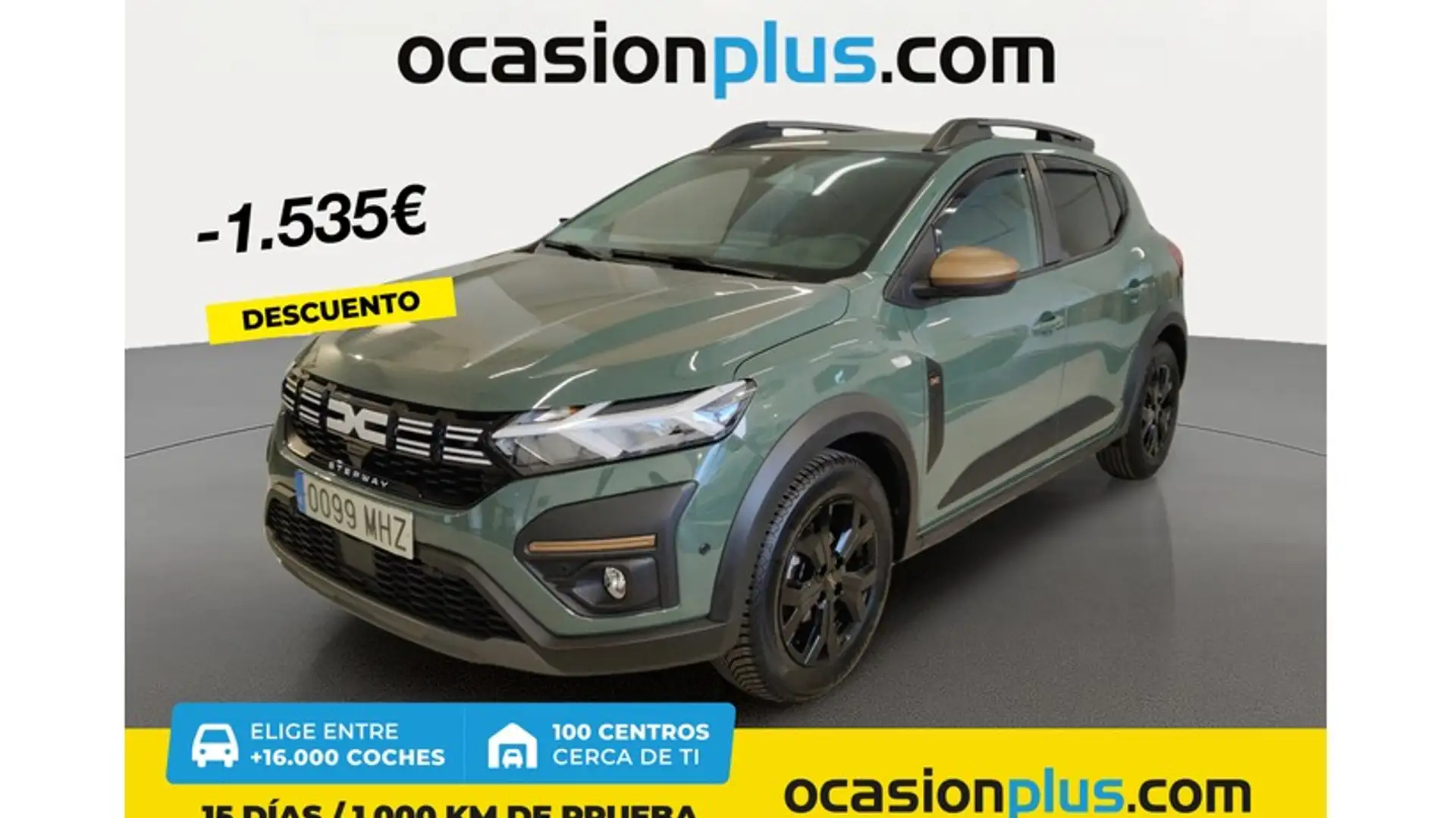 Dacia Sandero Stepway TCe Extreme Go 81kW Verde - 1