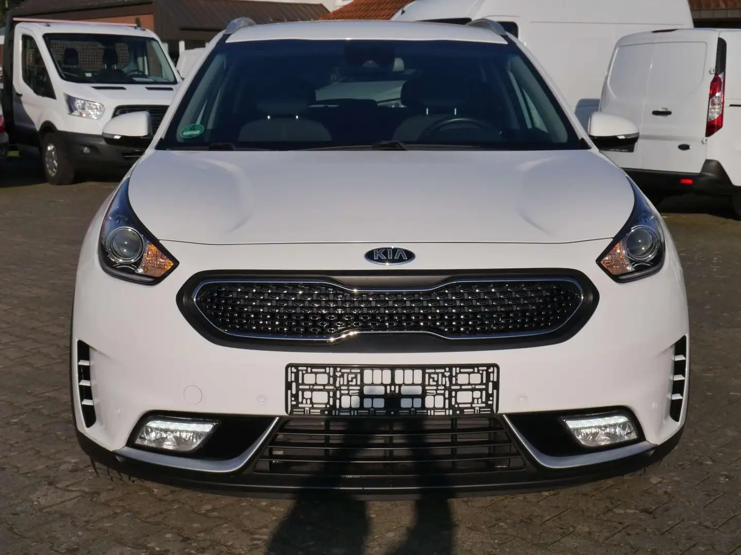 Kia Niro Spirit Hybrid Navi GRA Klima Spurhalte Weiß - 1