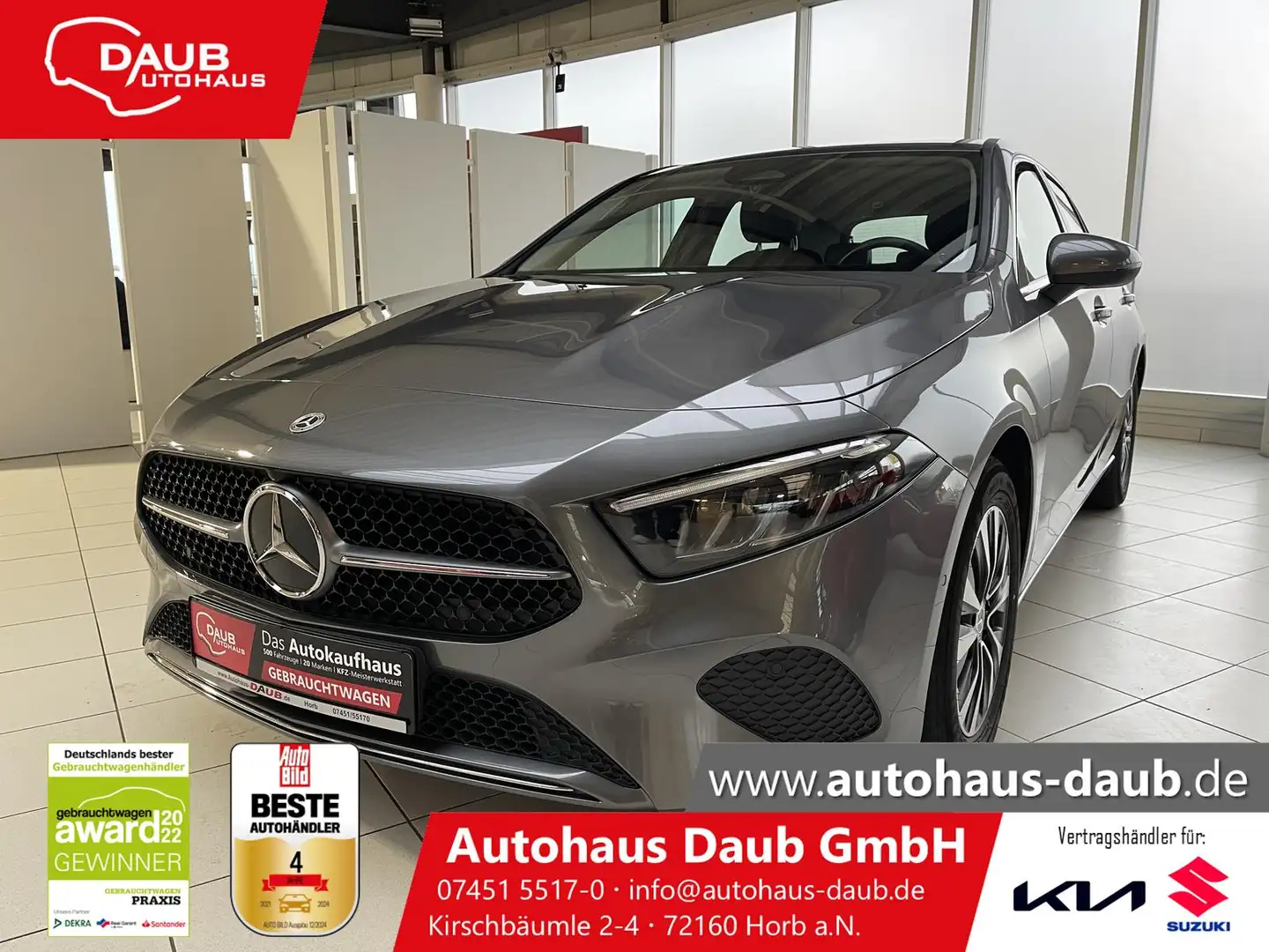 Mercedes-Benz A 180 Progressive+Automatik+ Premium Navi+SHZ+ Grau - 1