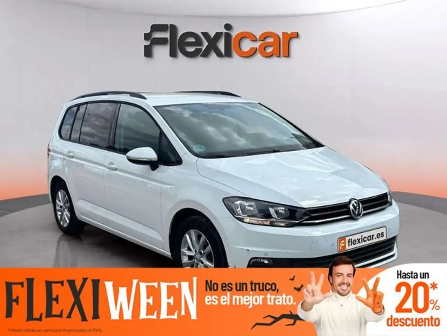 Volkswagen Touran 1.6TDI Business and Navi 85kW RAC Blanc - 1