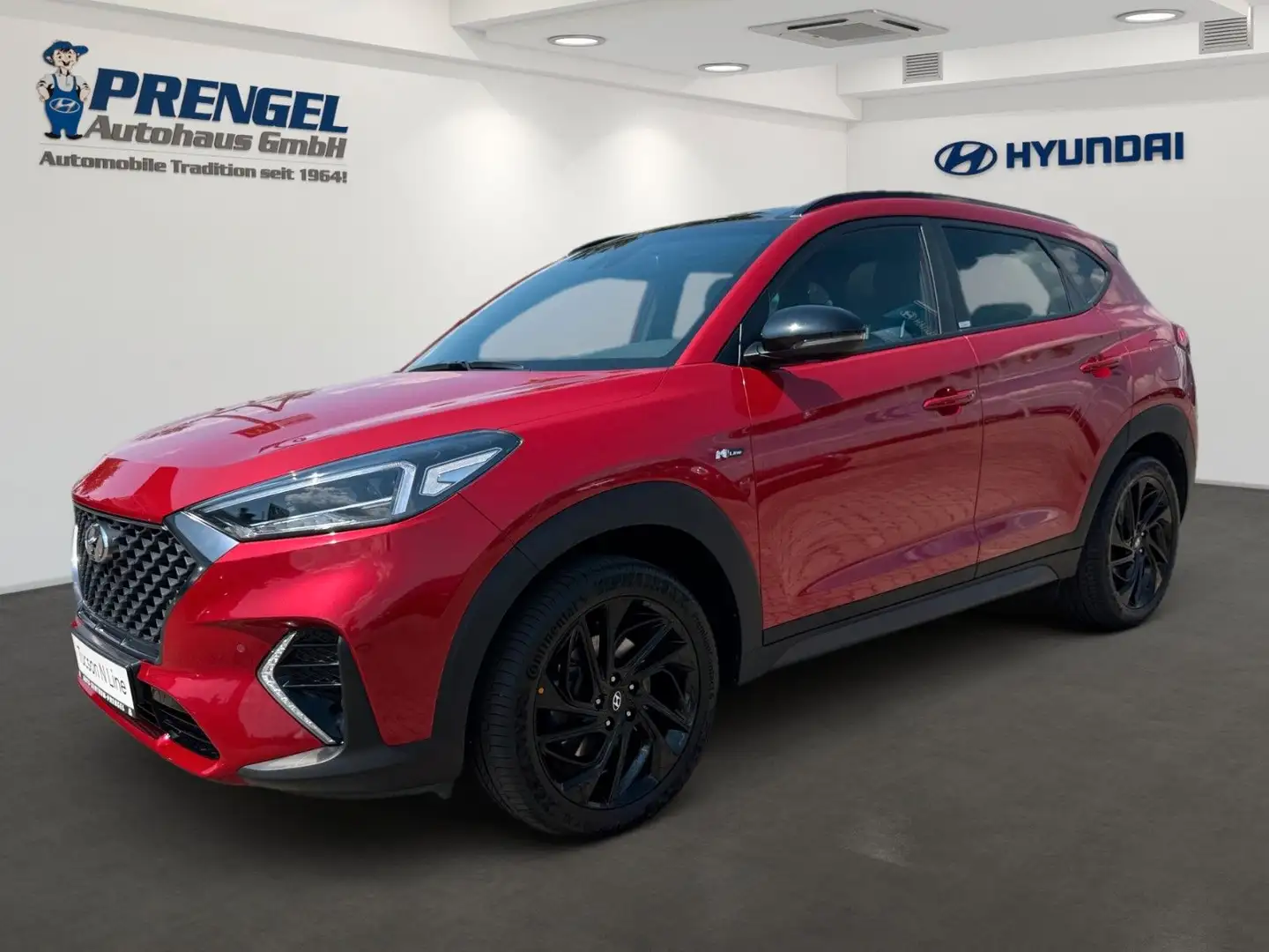 Hyundai TUCSON 1.6 T N Line LED AHZV KRELL NAVI DAB Rouge - 1