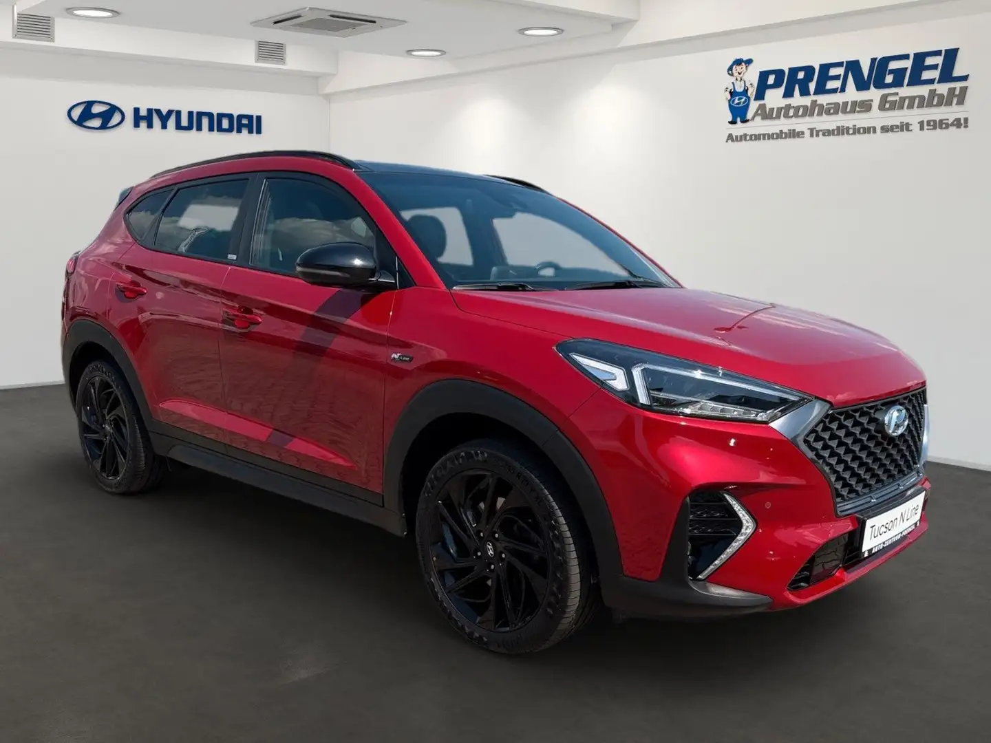 Hyundai TUCSON 1.6 T N Line LED AHZV KRELL NAVI DAB Rouge - 2