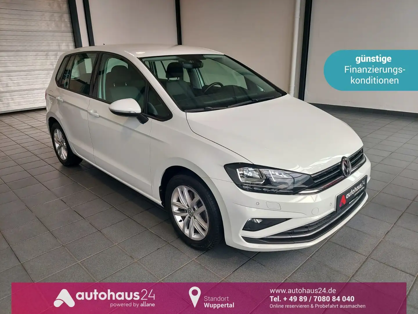 Volkswagen Golf Sportsvan Golf VII 1.6 TDI Navi|PDC|ACC|Sitzhzg. Blanc - 1