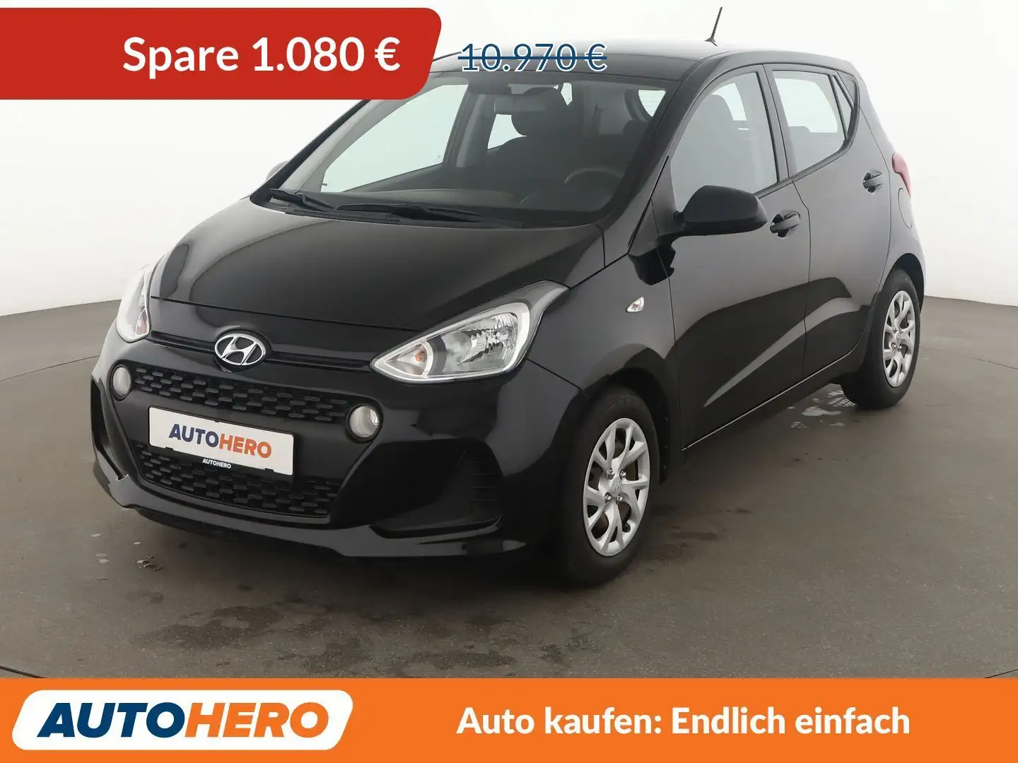 Hyundai i10 1.0 Select *KLIMA*GARANTIE* Schwarz - 1