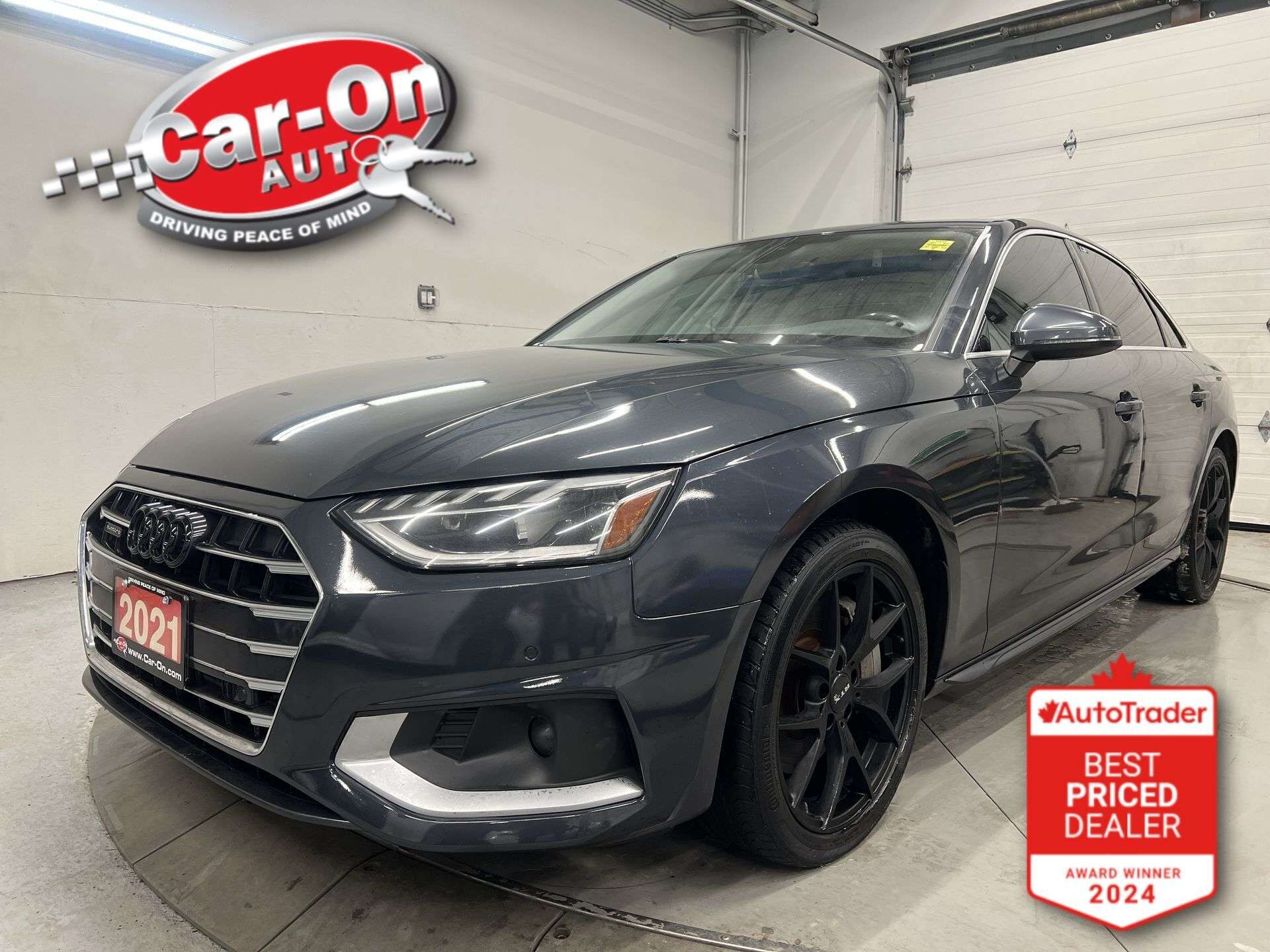Gray 2021 Audi A4 quattro Komfort 45 TFSI AWD Sedan Automatic