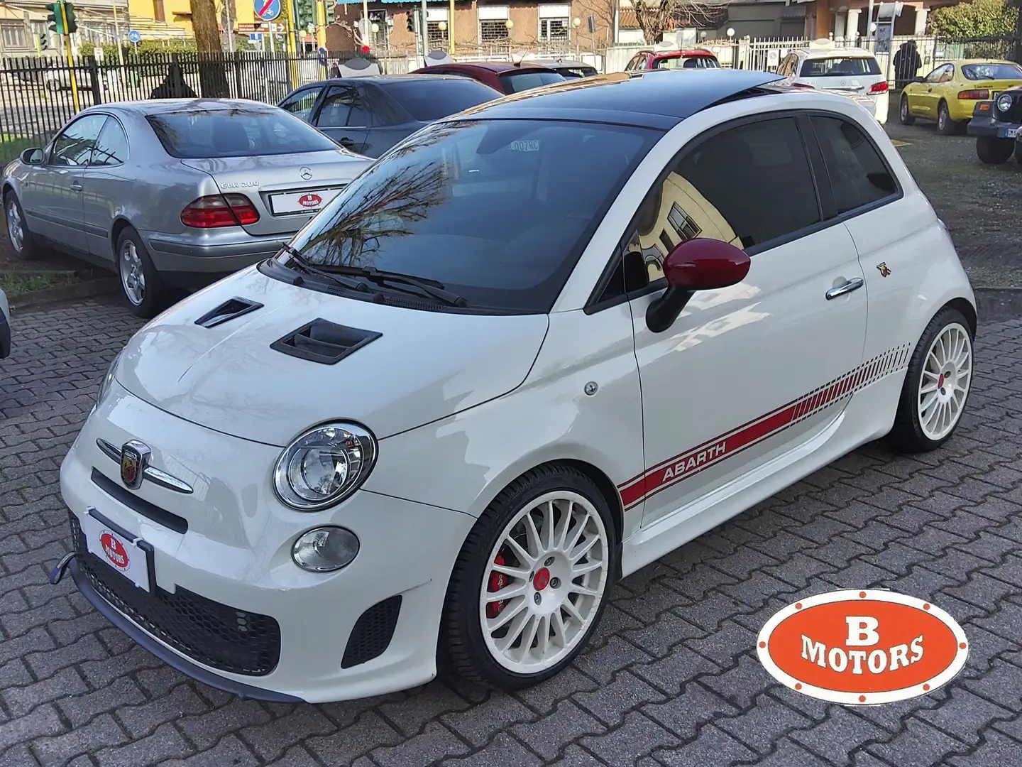 Abarth 500 Tetto apribile,  Sabelt... Blanco - 1