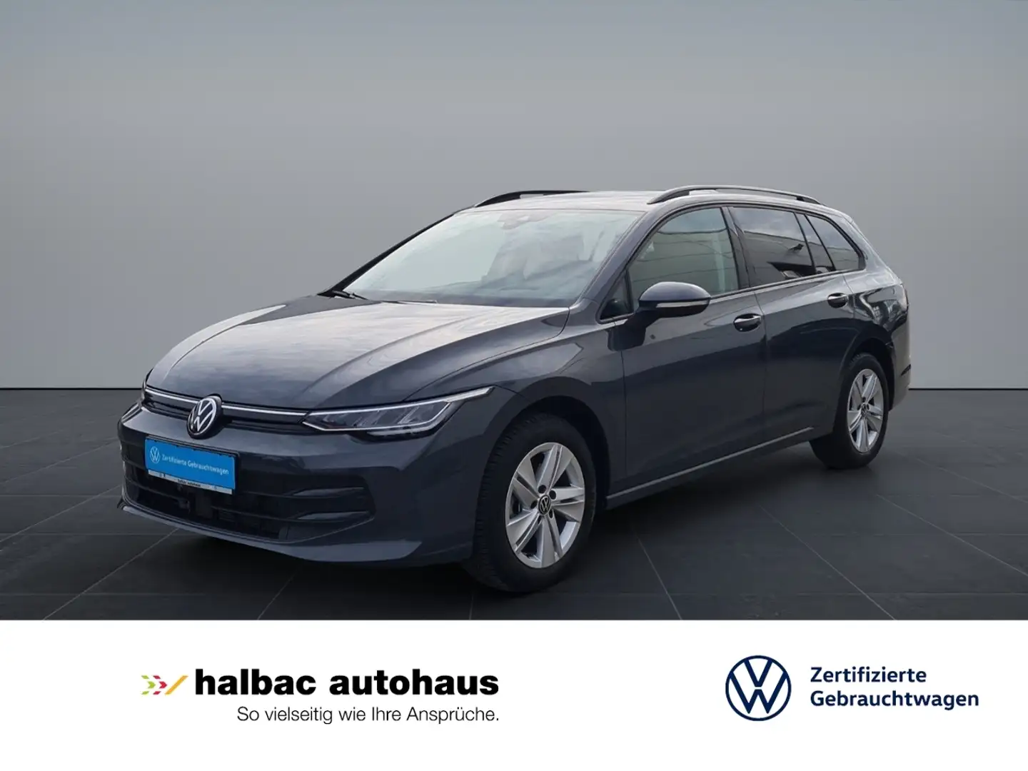 Volkswagen Golf Variant 1.5 TSI +NAVI+LED+ACC+PDC+KAMERA+SHZ+APPCONN Grau - 1
