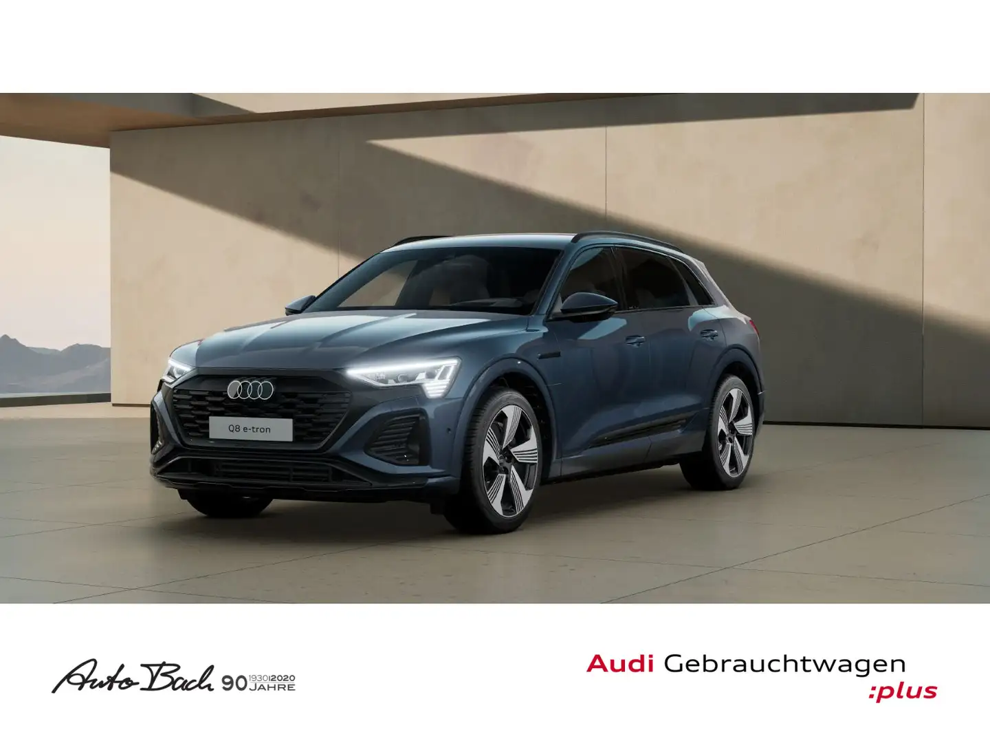Audi Q8 e-tron S line 55 qu. Matrix HUD Air B&O AHK A Blau - 1