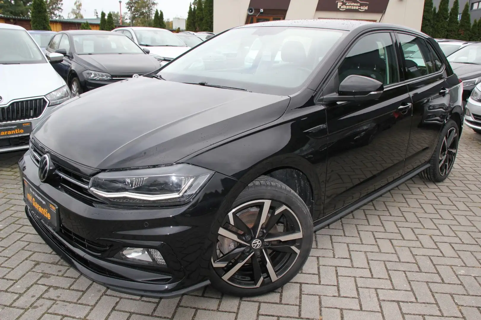 Volkswagen Polo VI R-Line DSG Klima/Kamera/Navi/CarPlay/Alu Schwarz - 2