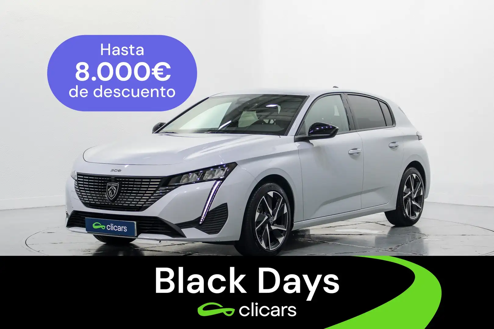 Peugeot 308 1.2 PureTech S&S Allure 130 Wit - 1