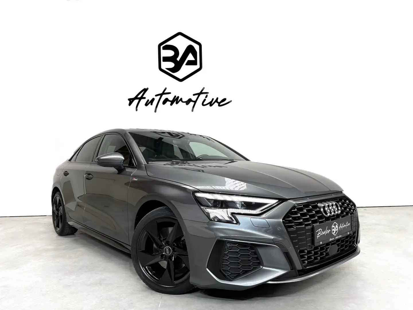 Audi A3 30 TDi S-LINE | DSG | CUIR | SHADOW LOOK | CarPlay Szary - 1