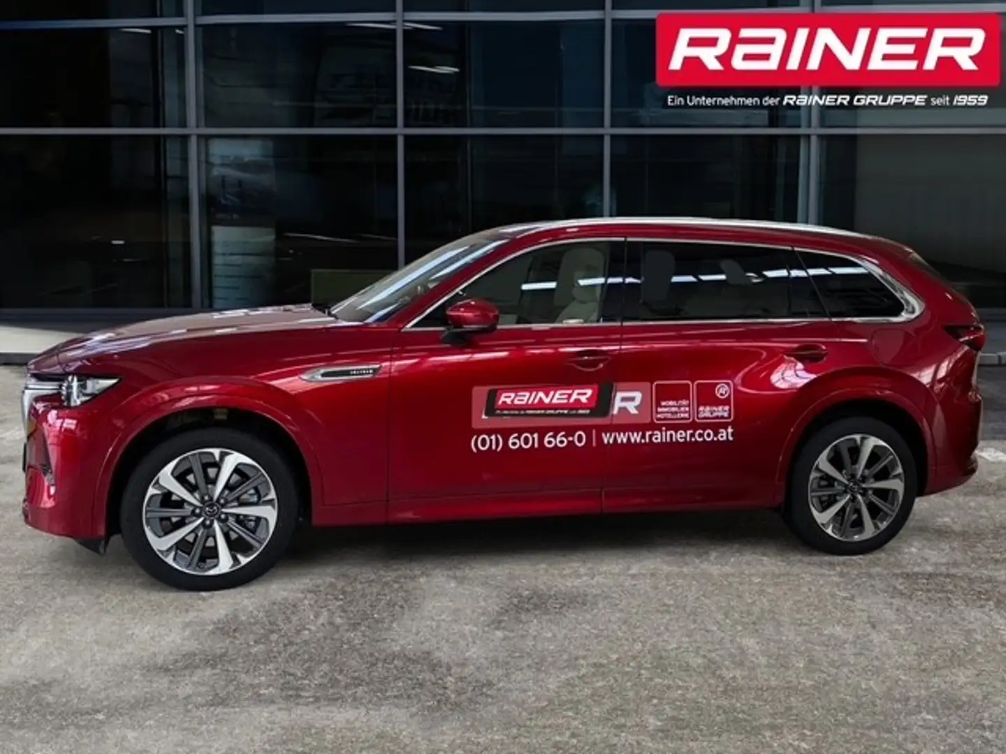 Mazda CX-80 3.3L e-SKYACTIV D AWD Takumi Plus Aut. Rouge - 2