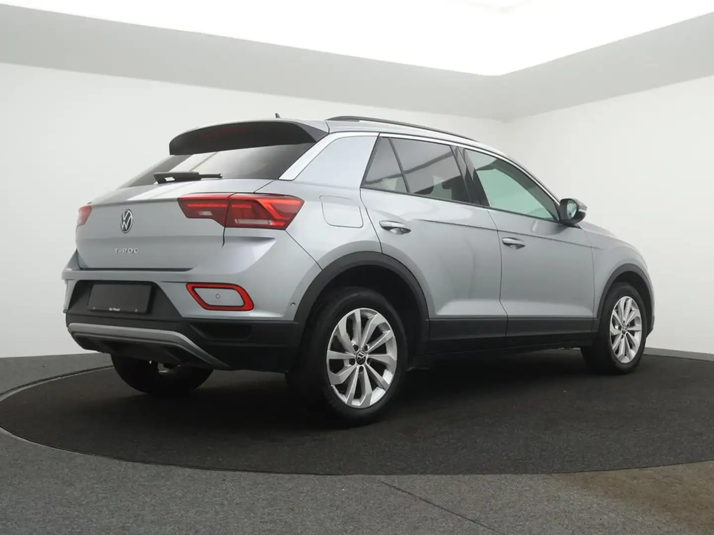 Volkswagen T-Roc T-Roc 1.0TSI Life 115pk *APP CONNECT*BLTH*ADAPTIVE Argent - 2