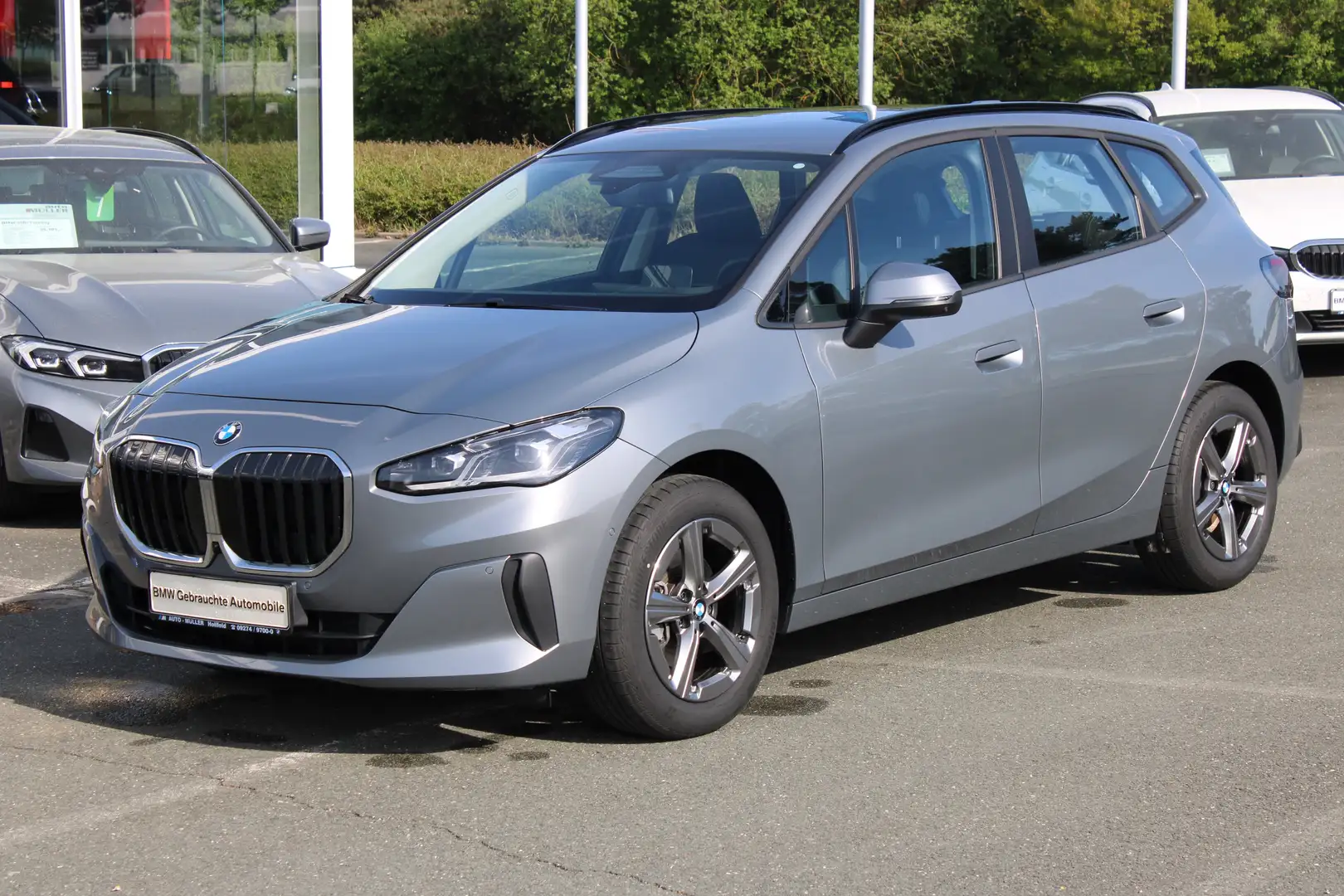BMW 218 i Head-Up HK HiFi DAB LED WLAN RFK Klimaaut. Grau - 2