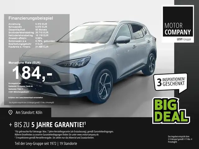 MG HS Luxury 2xKlima+360+ACC+LED+SHZ+Automat+Carplay