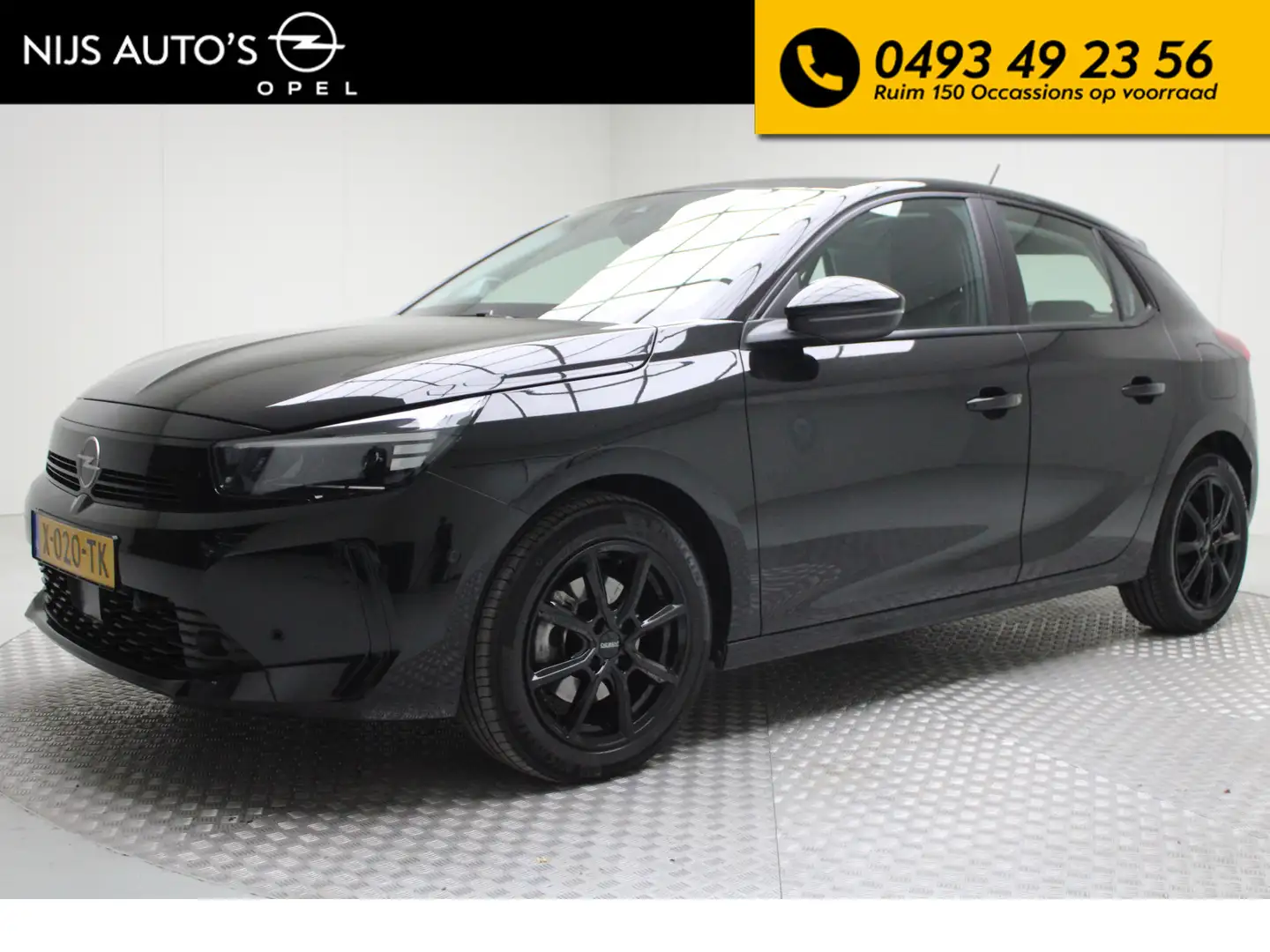 Opel Corsa 1.2 Turbo | airco | pdc v/a + camera | carplay | c Schwarz - 1