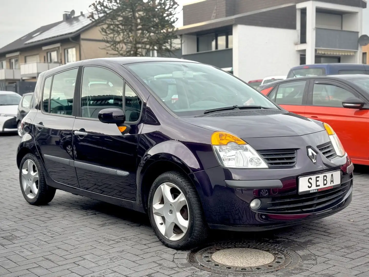 Renault Modus 1.6 Tech'Run '90.000KM'Klima'Tempo.'TÜV-Neu' Paars - 1