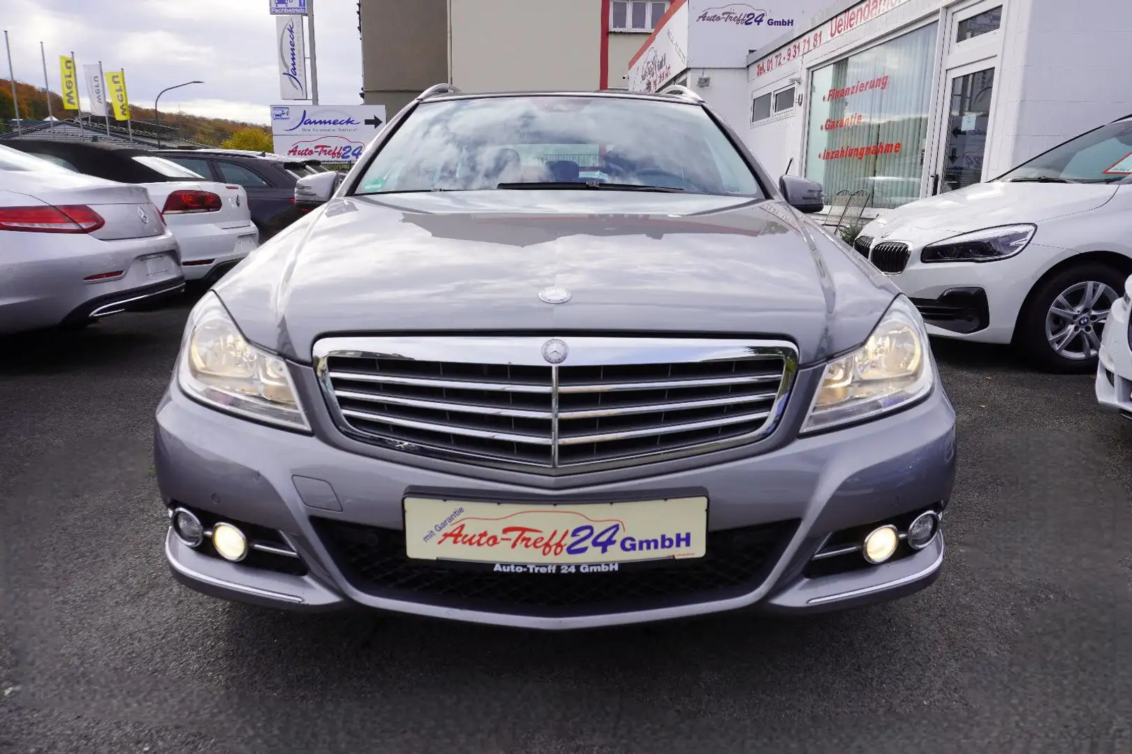 Mercedes-Benz C 200 T CGI *Facelift*1.HD*Leder*Navi*Automatik* Grau - 2