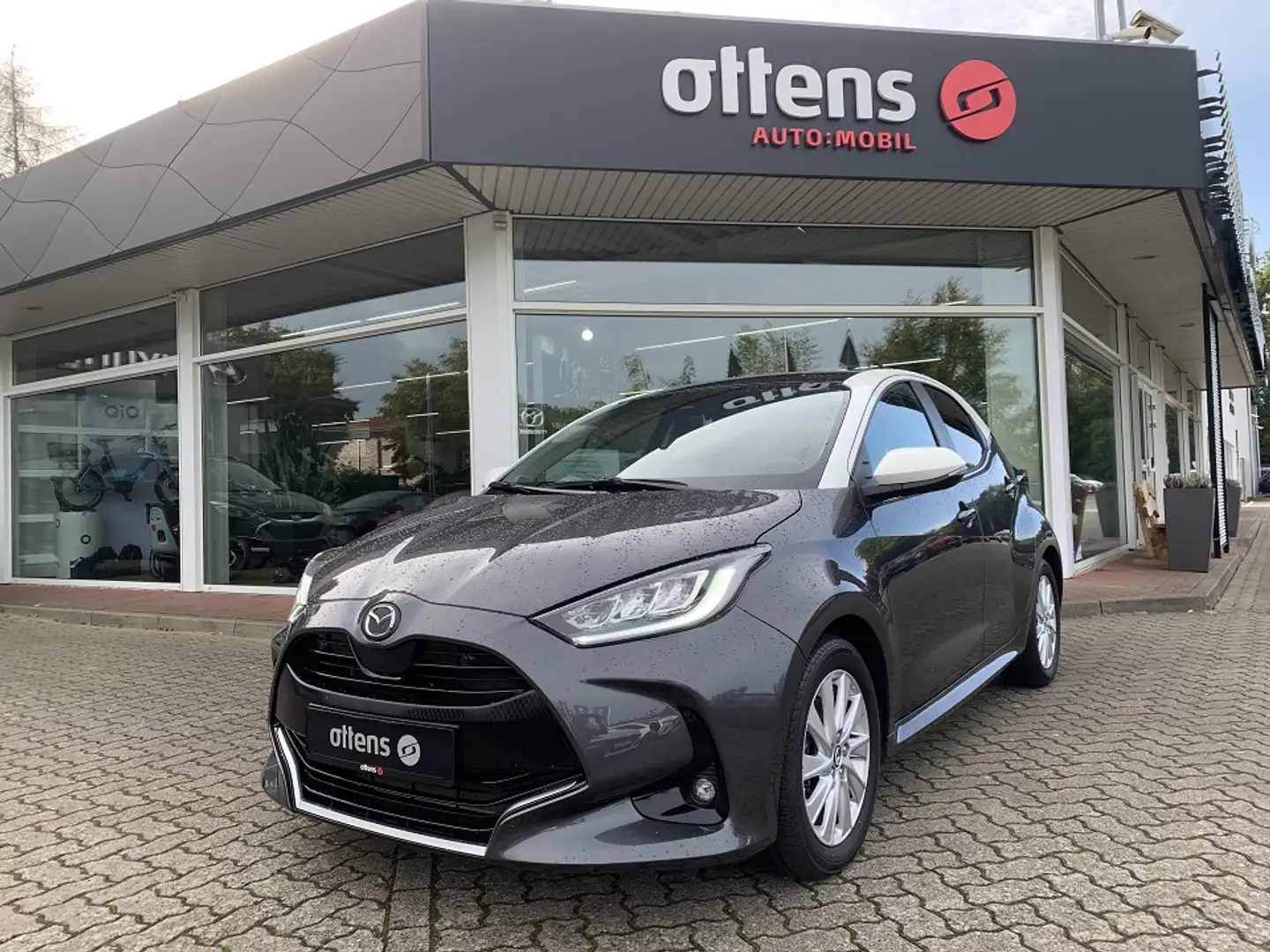 Mazda 2 Hybrid 1.5L VVT-i 116 PS CVT AL-SELECT PD 2-TON Grau - 1